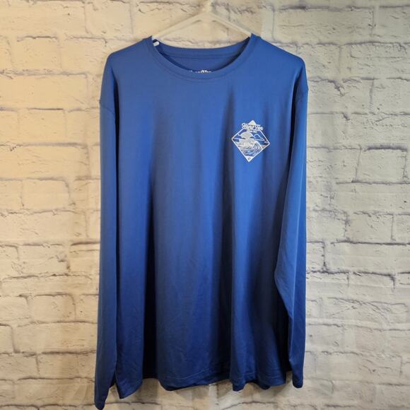 Hang Ten Other - Hang Ten Men's XL UPF 50+ Long Sleeve Sun Protection Blue Shirt Top